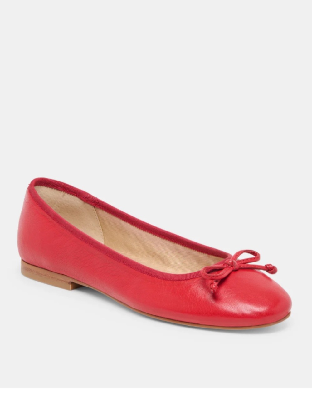 Dolce Vita Red Ballet Flats - Ballerina - 9.5 Wide - Picture 6 of 6